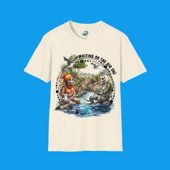 🎣 "WAITING ON THE BIG ONE" – THE ULTIMATE FISHING SHIRT FOR PATIENT ANGLERS ⏳💀