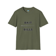 Fishing T-Shirt — "Bait Bills" Rod Graphic Tee