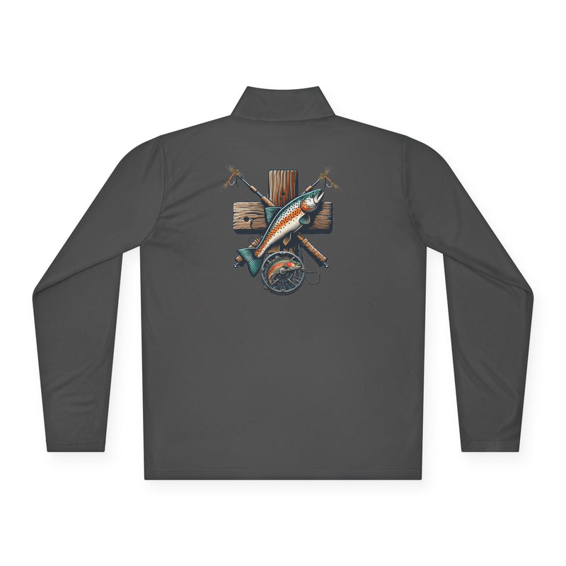 Faith, Fishing & the Outdoors Quarter-Zip Pullover