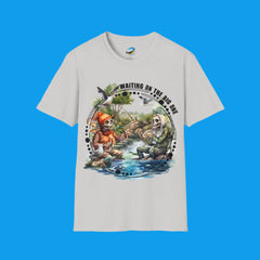 🎣 "WAITING ON THE BIG ONE" – THE ULTIMATE FISHING SHIRT FOR PATIENT ANGLERS ⏳💀