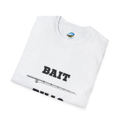 Fishing T-Shirt — "Bait Bills" Rod Graphic Tee