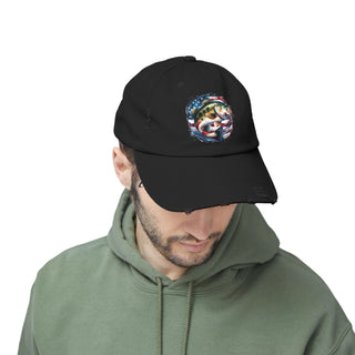American Bass Distressed Fishing Hat