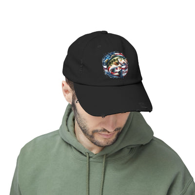 American Bass Distressed Fishing Hat