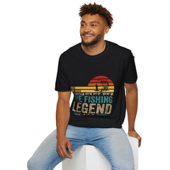 Fishing Legend T-Shirt - Perfect Gift for Dads