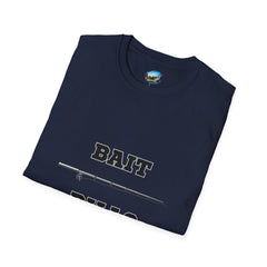 Fishing T-Shirt — "Bait Bills" Rod Graphic Tee