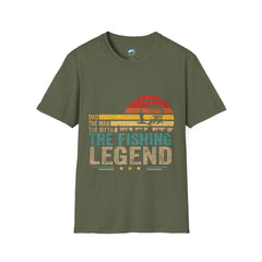 Fishing Legend T-Shirt - Perfect Gift for Dads