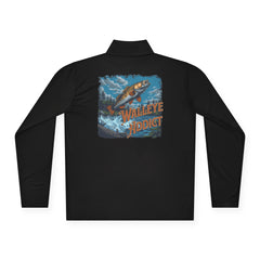Walleye Addict Quarter-Zip Pullover