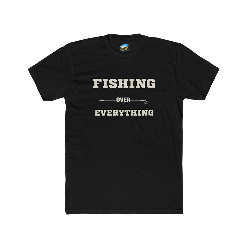 Fishing Over Everything Tee — Vintage Outdoor Fishing T‑Shirt