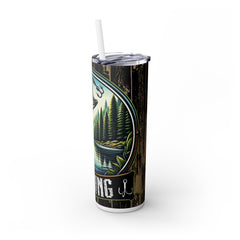 ReelSip 20 oz Skinny Bass Fishing Tumbler