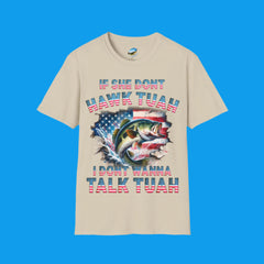Hawk Tuah Fishing Shirt
