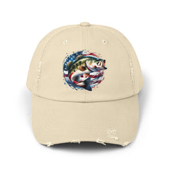 American Bass Distressed Fishing Hat