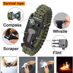 14 in 1 Outdoor Emergency Survival Gear Kit