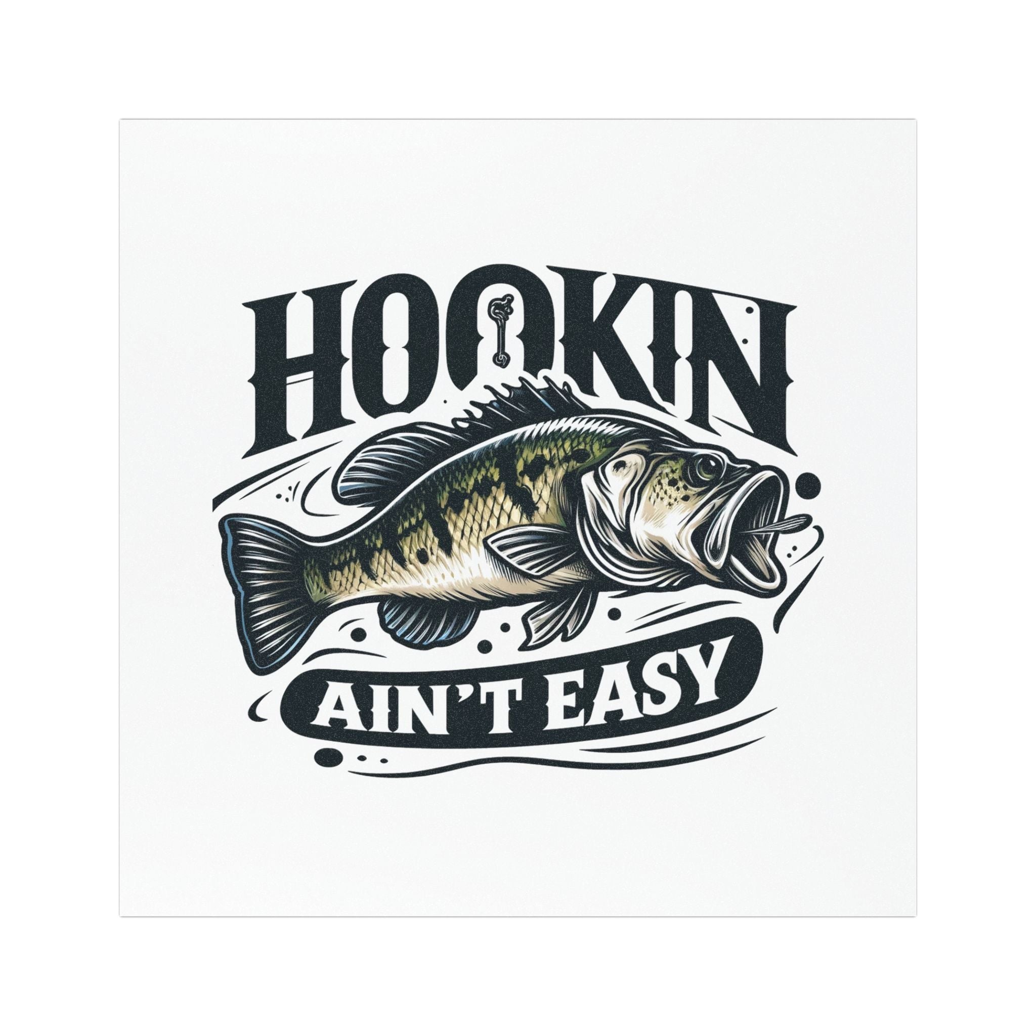 'Hookin Ain't Easy' - Car Magnet