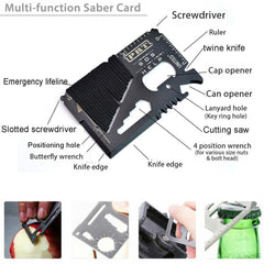 14 in 1 Outdoor Emergency Survival Gear Kit