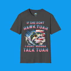 Hawk Tuah Fishing Shirt