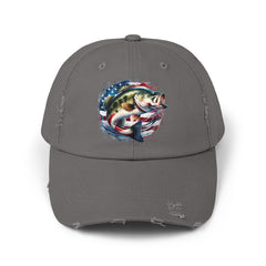 American Bass Distressed Fishing Hat