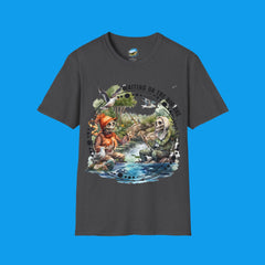 🎣 "WAITING ON THE BIG ONE" – THE ULTIMATE FISHING SHIRT FOR PATIENT ANGLERS ⏳💀