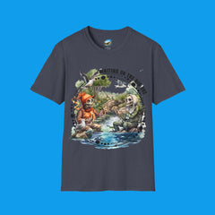 🎣 "WAITING ON THE BIG ONE" – THE ULTIMATE FISHING SHIRT FOR PATIENT ANGLERS ⏳💀