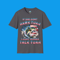 Hawk Tuah Fishing Shirt
