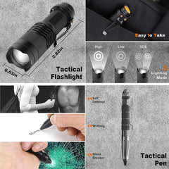 14 in 1 Outdoor Emergency Survival Gear Kit