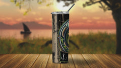 ReelSip 20 oz Skinny Bass Fishing Tumbler